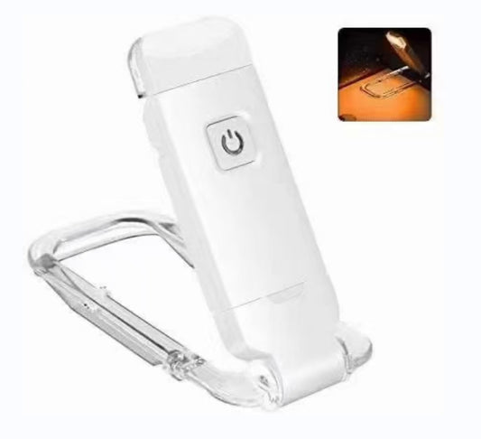 USB Clip Book Light Folding Book Clip Light Simple Portable Reading Light Reading Small Book Light Student Night Reading Clip Book Light
