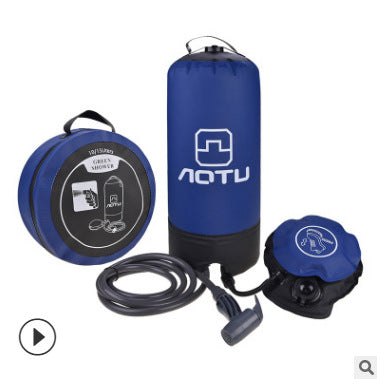 Portable shower bag
