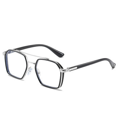 Fashion Anti-blue Light Plain Glasses Men's And Women's
