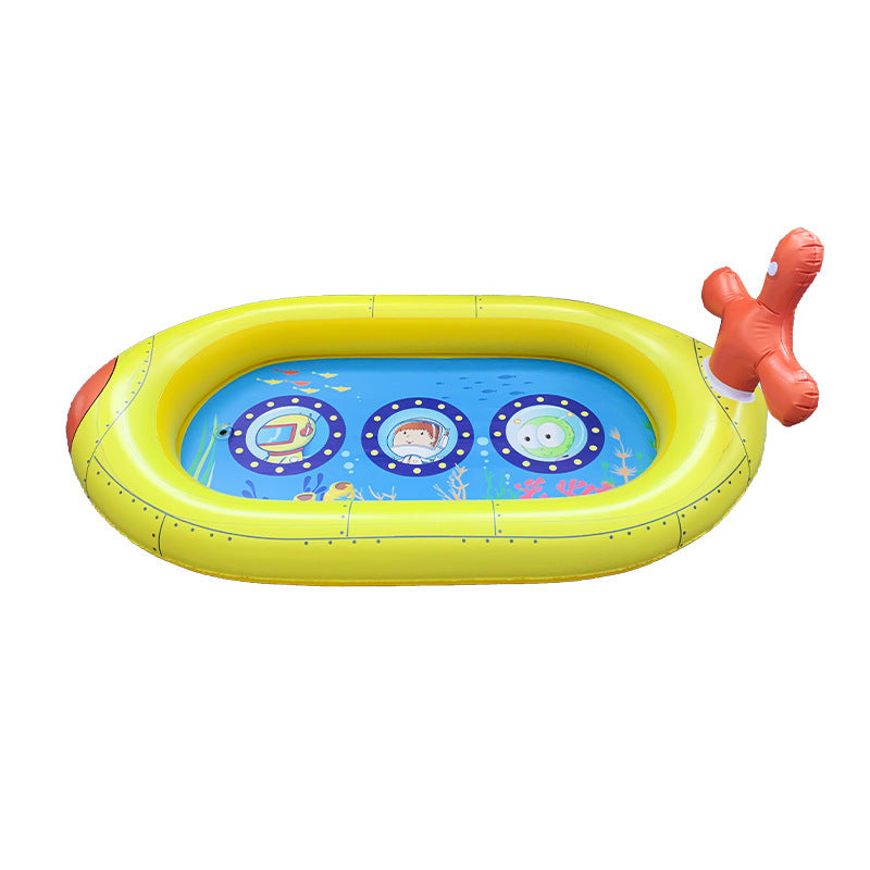 Amazon Kids Outdoor Spout Pool PVC Inflatable Toys Wading Pool Garden Lawn Swimming Pool