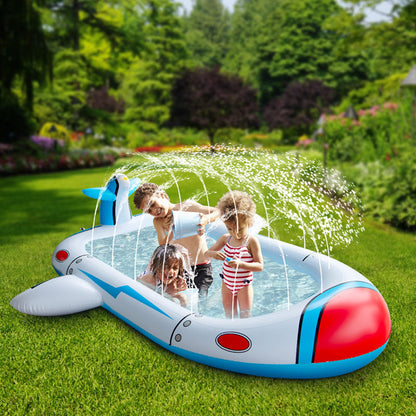 Amazon Kids Outdoor Spout Pool PVC Inflatable Toys Wading Pool Garden Lawn Swimming Pool