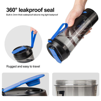 Portable Electric Rechargeable USB 450ML Fitness Shaker Bottle