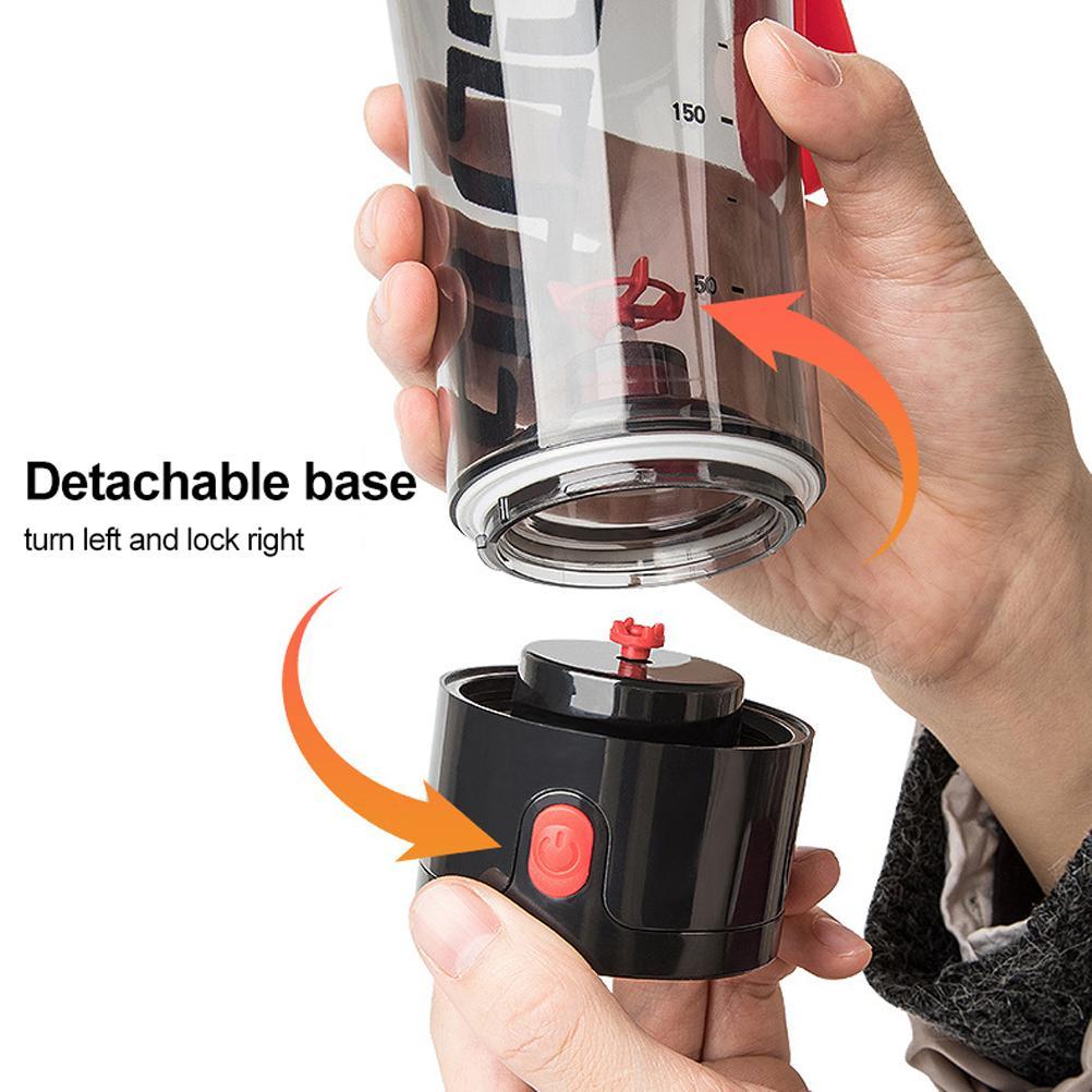 Portable Electric Rechargeable USB 450ML Fitness Shaker Bottle